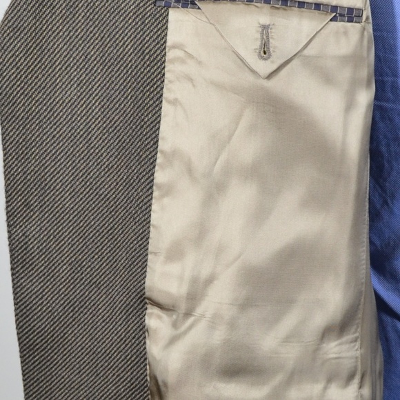 Kenneth Cole 43L Sport Coat Blazer Suit Jacket Bro - Picture 7 of 8